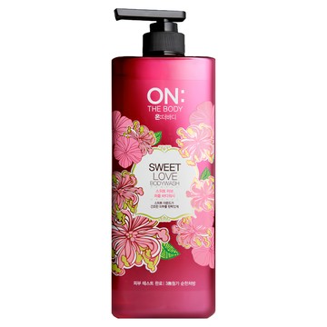 ON THE BODY 香水沐浴精 甜蜜愛戀 茉莉花香加白桃果香 持久延香 長效保濕  900g  1件