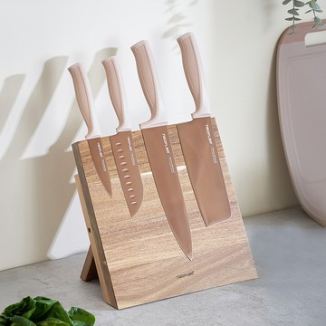 原木磁吸摺疊刀座