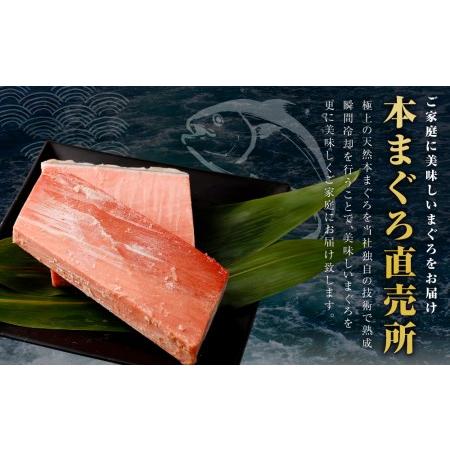 ふるさと納税 極上！たね熟天然本まぐろ赤身＆中トロセット(400g 各200g) 大阪府高槻市