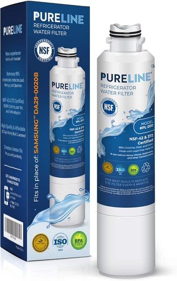 [4美國直購] Pureline PL-200-S 副廠濾芯 1入 適 Samsung Water Filter da29-00020b HAF-CIN/EXP 冰箱 濾心