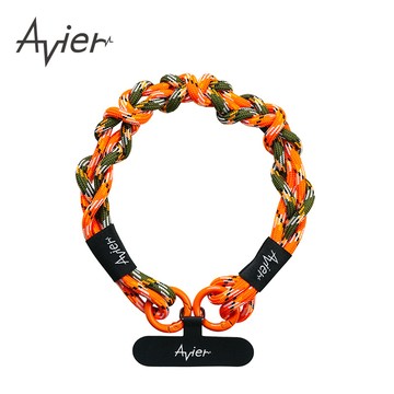 【Avier】Earth Bracelet 手環 ｜手機掛繩 腕帶 - 橘綠