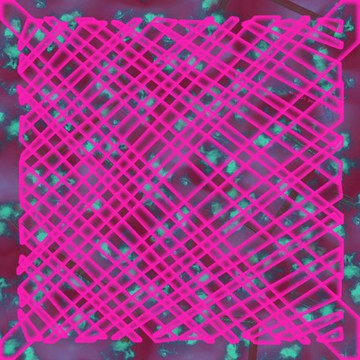 Dream Brink 巴黎時尚精品粉紅真絲方巾 Made in Italy