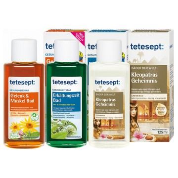 【心心哈德】德國 Tetesept 山金車舒緩泡澡油 / 冬季放鬆 / 埃及豔后 125ml 泡澡精油 沐浴 附發票｜全場下殺★滿額再享折扣