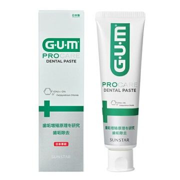 GUM專業護理牙膏清新薄荷85g