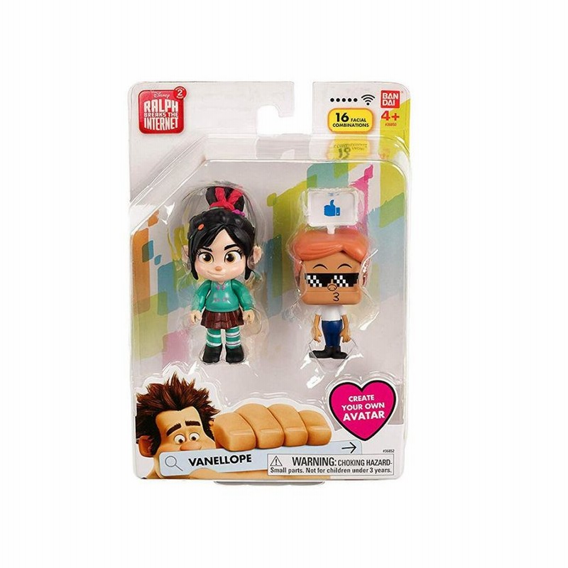 シュガー・ラッシュ:オンライン ヴァネロペ w/ アバター PVC