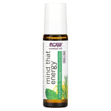 NOW Foods, 精油，能量之源滾珠式，1/3 液量盎司（10 毫升）