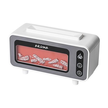 ANTIAN 七彩氛圍燈壁爐香氛火焰水氧機/電視機加濕補水大霧量噴霧機/空氣清淨機 白色  200ml  1台