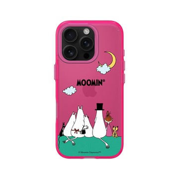 iPhone 16 Pro Clear 粉漾桃 - Moomin - Moomin-背影