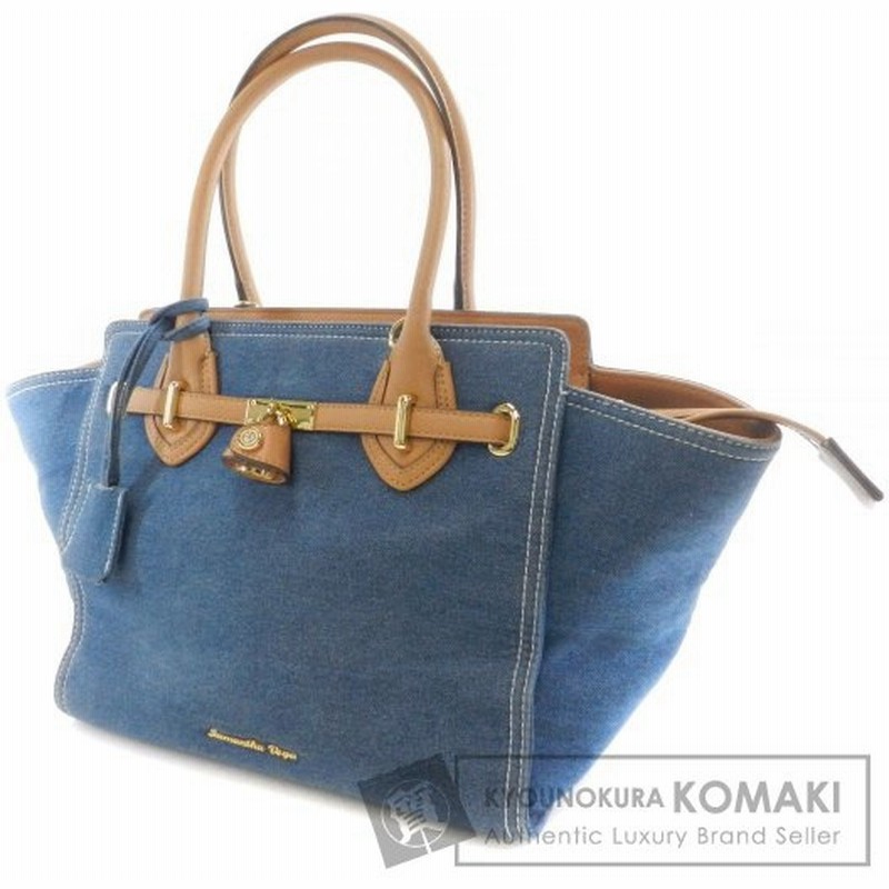 Samantha Thavasa サマンサタバサ 2way トートバッグ デニム レディース 中古 通販 Lineポイント最大0 5 Get Lineショッピング