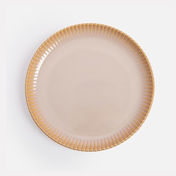 璞日圓盤26cm-稻穗黃