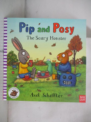 【書寶二手書T6／少年童書_E3N】Pip and Posy: The Scary Monster