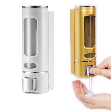 dy360 壁掛按壓給皂機 400ml 給皂機 皂液器 洗手液掛壁器 按壓分裝瓶