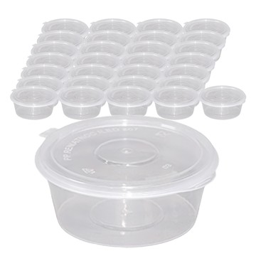 Highching 高精 PP醬料盒 一體式 7oz 175ml  1包  200個