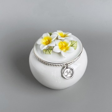 【客製化】 字母・祈福手工花(太陽花) | 寵物骨灰罐