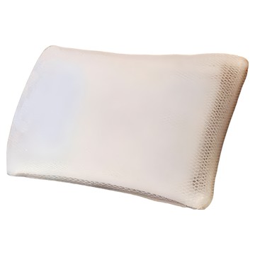 LooCa 8D 超透氣可水洗健康獨立筒枕  大60 x 40cm / 小49 x 26cm  白色  1個