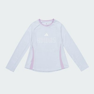 【adidas 愛迪達】 長袖上衣 童裝 LD9820