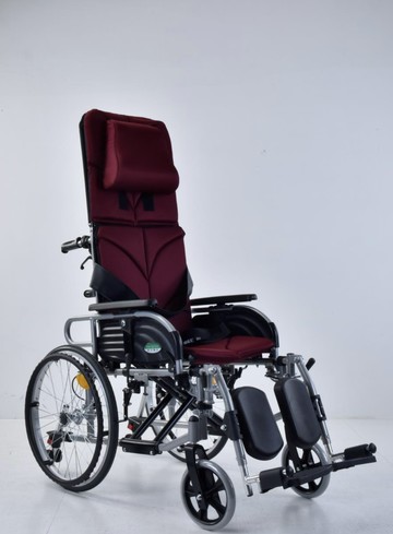 [頤辰] 鋁合金輪椅  YC-800 中輪 (輪椅B款附加A+B功能補助) 可拆掀扶手、可拆腳靠、仰躺功能