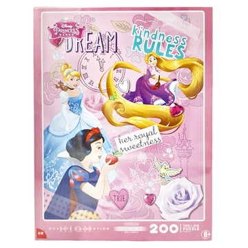 Disney 迪士尼 公主系列二合一拼圖 11DF3003315S  1入  300片