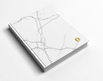 質感系大理石手工書/筆記本/手帳/日記本-洛可可草莓 WELKIN禮物