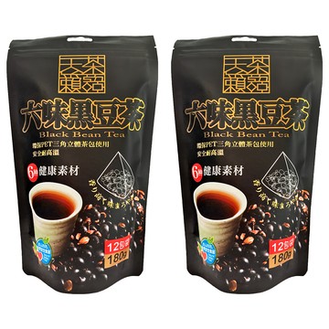 AWAStea 阿華師 六味黑豆茶 6種健康素材  15g  12入  2袋