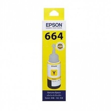 EPSON T6644/C13T664400原廠黃色墨水 適用:L120/L220/L350/L365/L455/L565