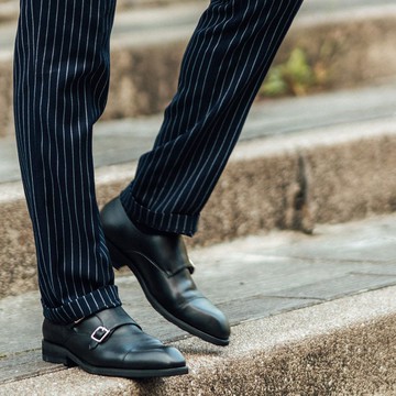 Gullar勇往雙釦孟克-素食皮鞋