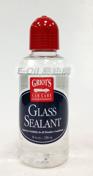 Griot's Garage Glass Sealant 車庫牌 玻璃封體劑 (GR-11033)【299免運領券再享折扣】