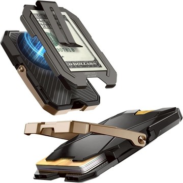 MagSafe 支架式卡夾 | 附鈔票夾 黑色