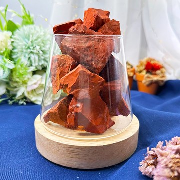 【MU工坊】紅碧玉擴香石夜燈/水晶擴香燈/碎石/室內香薰/淨化