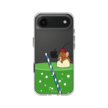iPhone Air Clear Case（相機按鈕） 透明 - 湯姆貓與傑利鼠 Tom and Jerry - 冰淇淋蘇打