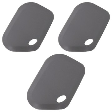 可立式矽膠刮刀  3個  灰色