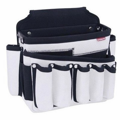 【内装工具】極東産機 ツールバック(専用腰袋)ホワイト 11-8085【527】