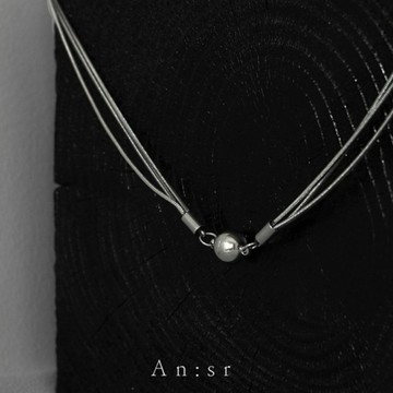 An:Sr—「磁吸 百搭三線條多層次 碰水不掉色項鍊」  洗澡不用拔 穿搭 造型 日常 百搭 項鍊 鎖骨鏈 飾品