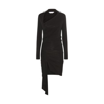 Off-white - Black Viscose Stretch Dress