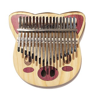 拇指/小豎琴 Kalimba KA-17P嚴選17鍵豬造型卡林巴拇指琴-送琴包/限量