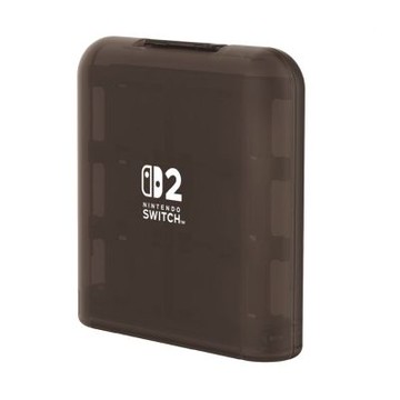 HORI NS2 周邊 HORI 遊戲卡盒 遊戲卡收納 12卡-透明黑色