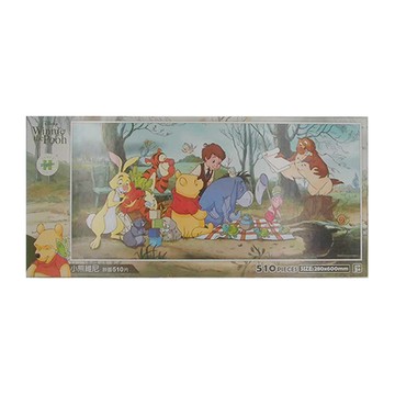 HUNDRED PICTURES 百耘圖 拼圖 510片 280x600mm  Winnie The Pooh 小熊維尼  1盒