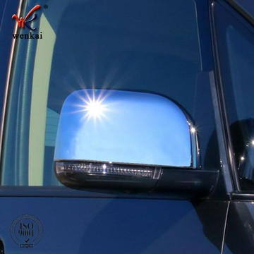 適用于三菱20款得利卡改裝專用后視鏡防撞罩 Delica電鍍反光鏡蓋