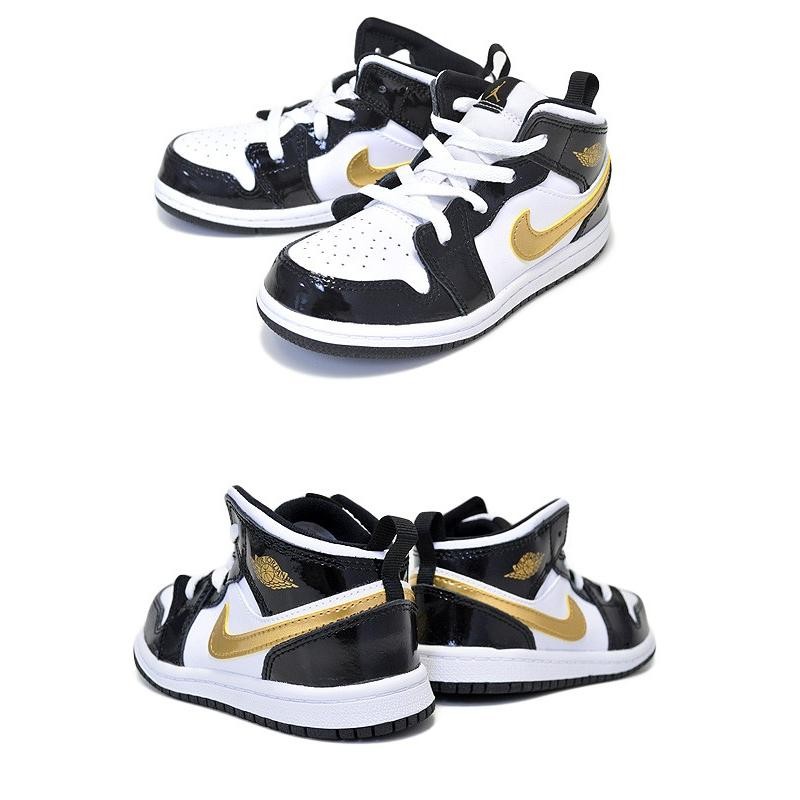 ナイキ ジョーダン 1 トドラー NIKE JORDAN 1 MID SE(TD) black