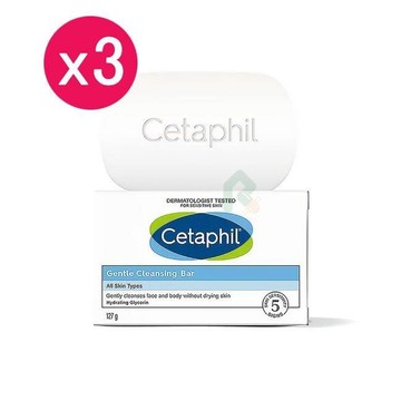 【舒特膚】溫和潔膚凝脂皂127g 三入組