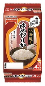 テーブルマーク 北海道産ゆめぴりか(分割) 4食 ×8袋