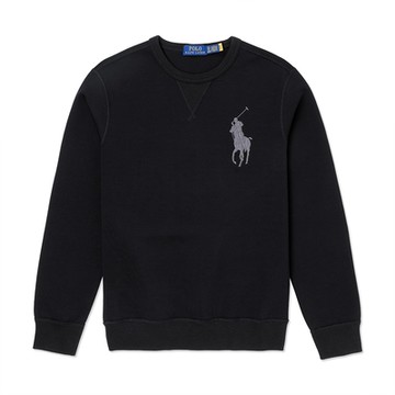 Polo Ralph Lauren RL 熱銷刺繡大馬大學T恤-黑色