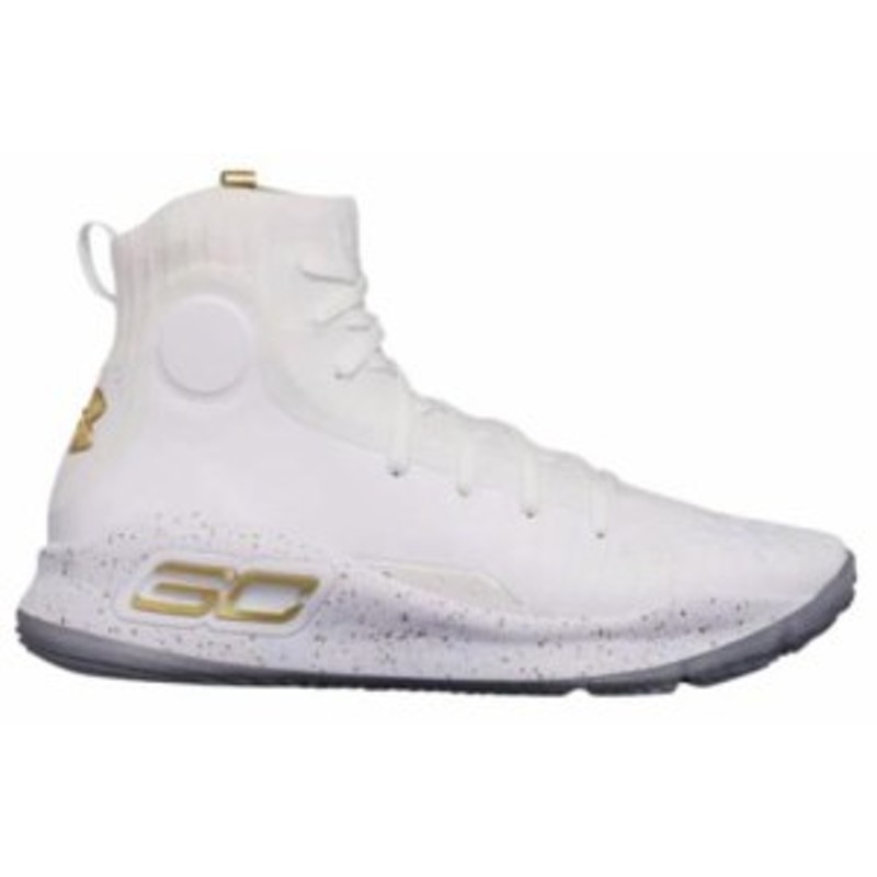 アンダーアーマー メンズ Under Armour Curry 4 IV ”White and Gold