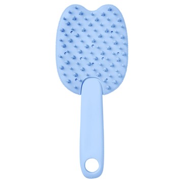 OUTSY 拾毛貓雙面去毛按摩梳  1個  寧靜藍