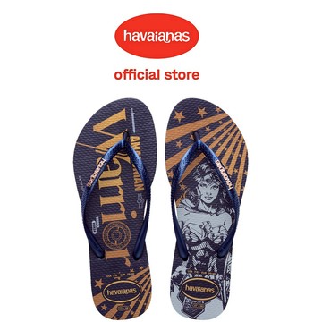 Havaianas哈瓦仕 拖鞋 夾腳拖 神力女超人 華納兄弟 藍 Slim Warner 4150276-0555W