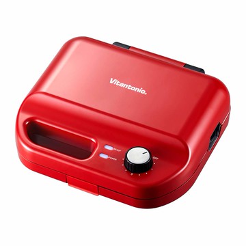 Vitantonio Waffle & Hot Sand Baker VWH-50-R Red