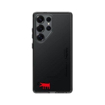 Galaxy S25 Ultra Clear 酷墨灰 - Keith Haring - Barking Dog