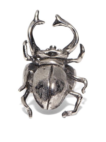 Dsquared2 - Bugs silver-tone ring - men - Brass - L