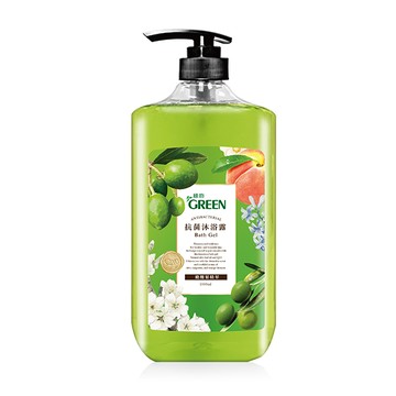 GREEN綠的抗菌沐浴露橄欖葉精華1000ml