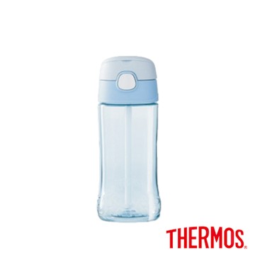 THERMOS膳魔師兒童吸管瓶0.45L(F4011T-BLA)(淺藍色)